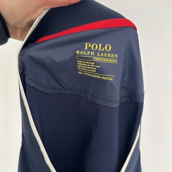 POLO US Open Lineman Windbreaker Jacket Size 4xl - Picture 6 of 6